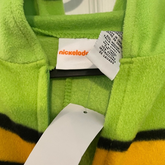 Nickelodeon Teenage Mutant Ninja Turtle Mens Union Suit with Hood (Michelangelo) - Picture 5 of 10